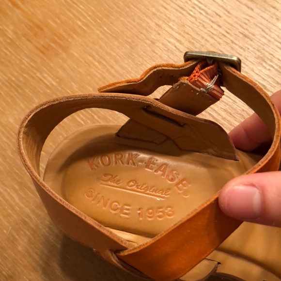 Kirk-ease leather and cork sandals - Picture 7 of 7
